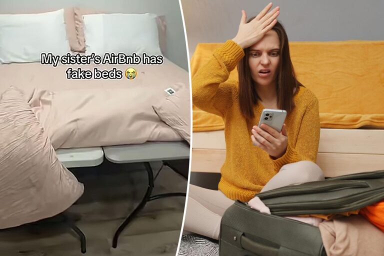 I was scammed by an Airbnb listing - I was shocked to see what was under the sheets

